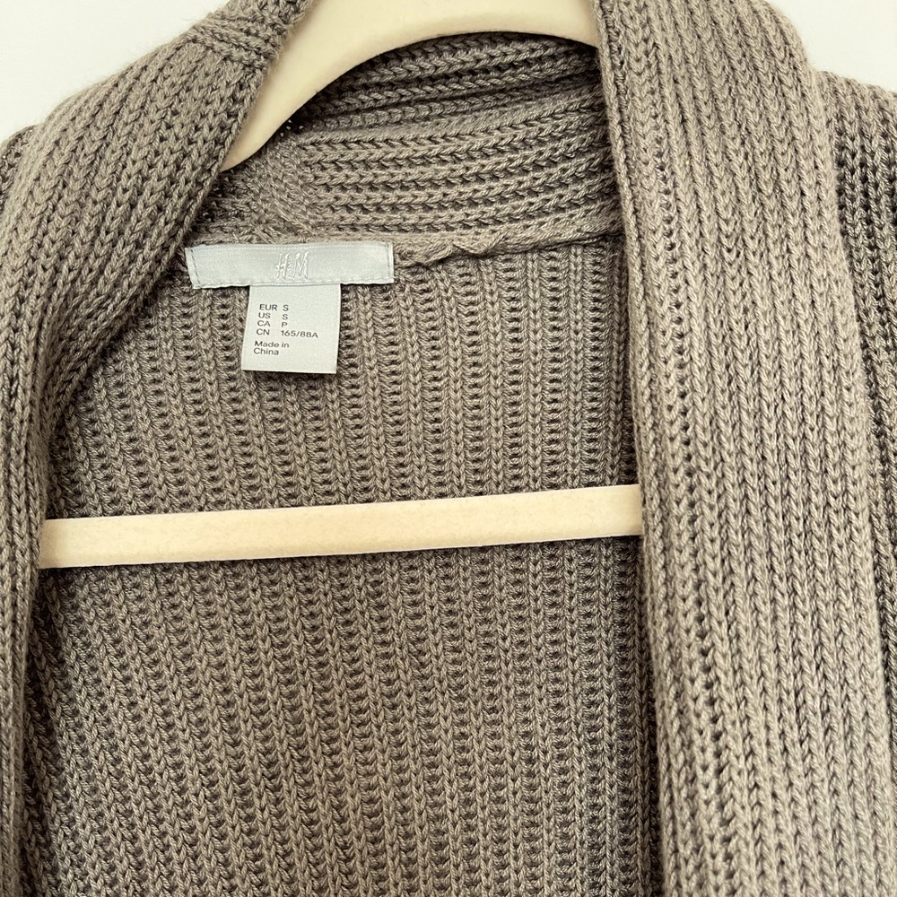Cocoon style cardigan